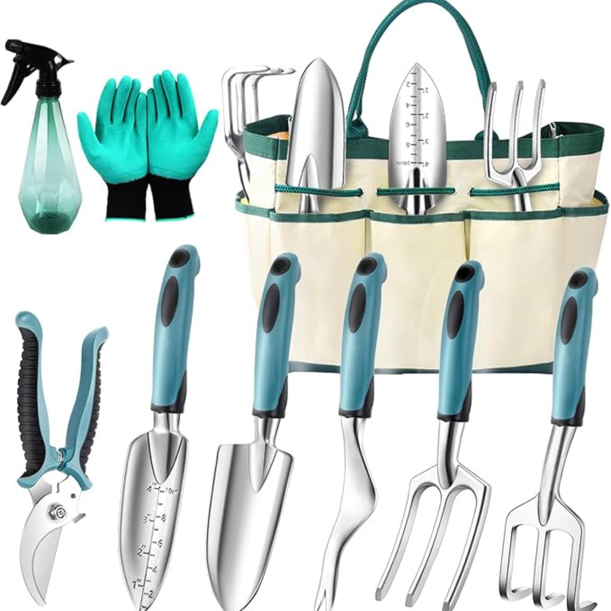 10 Piece Heavy Duty Gardening Tools Set