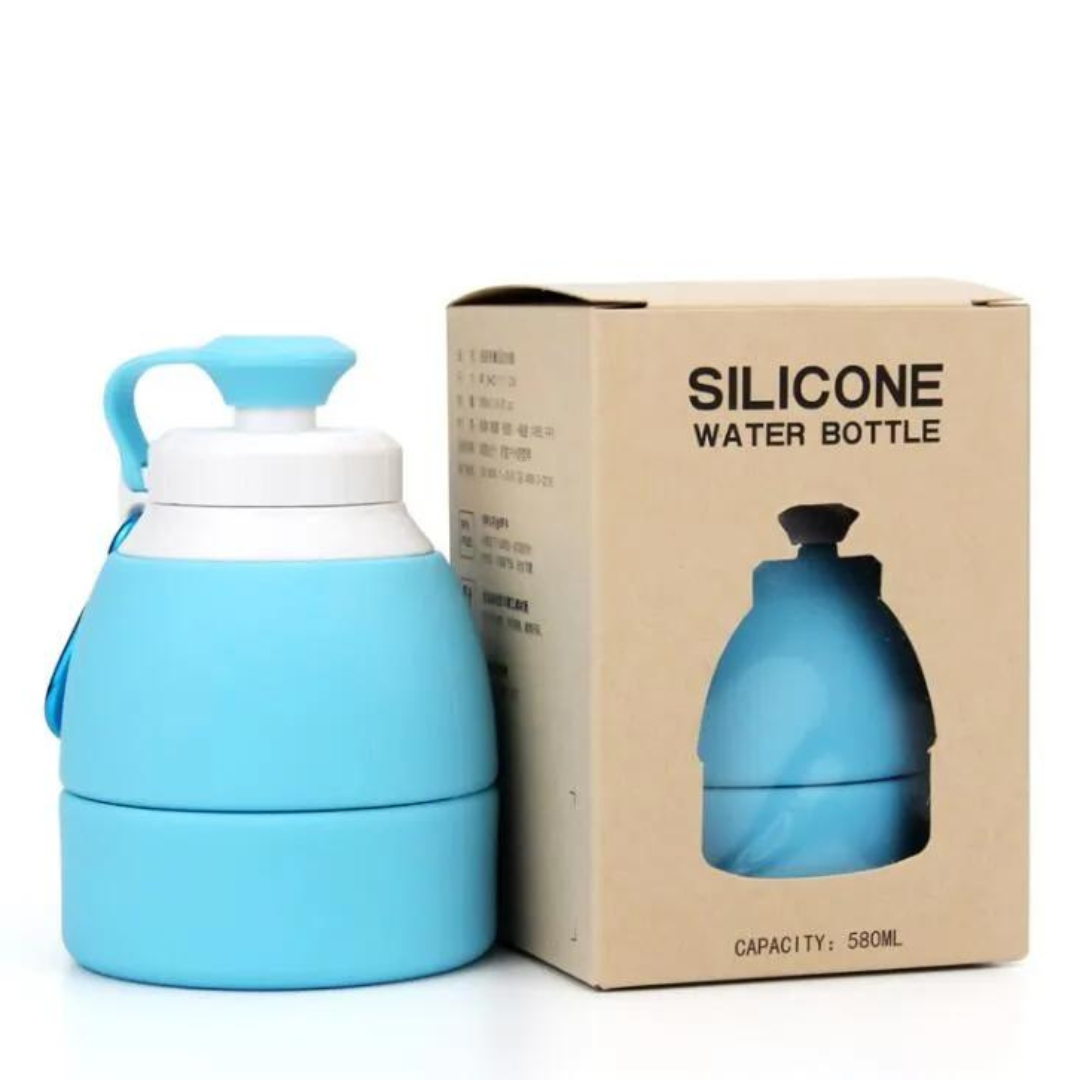 Collapsible Silicone Water Bottle