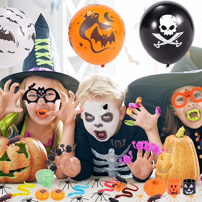 180 pcs Halloween Party Toys Assortment for Kids