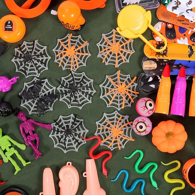180 pcs Halloween Party Toys Assortment for Kids