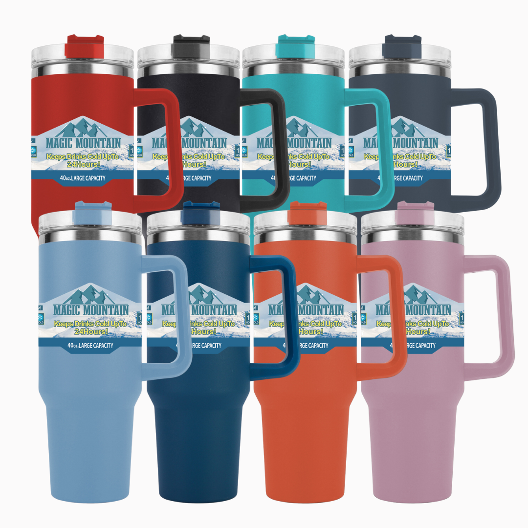 40 OZ Magic Mountain Stainless Steel Tumbler