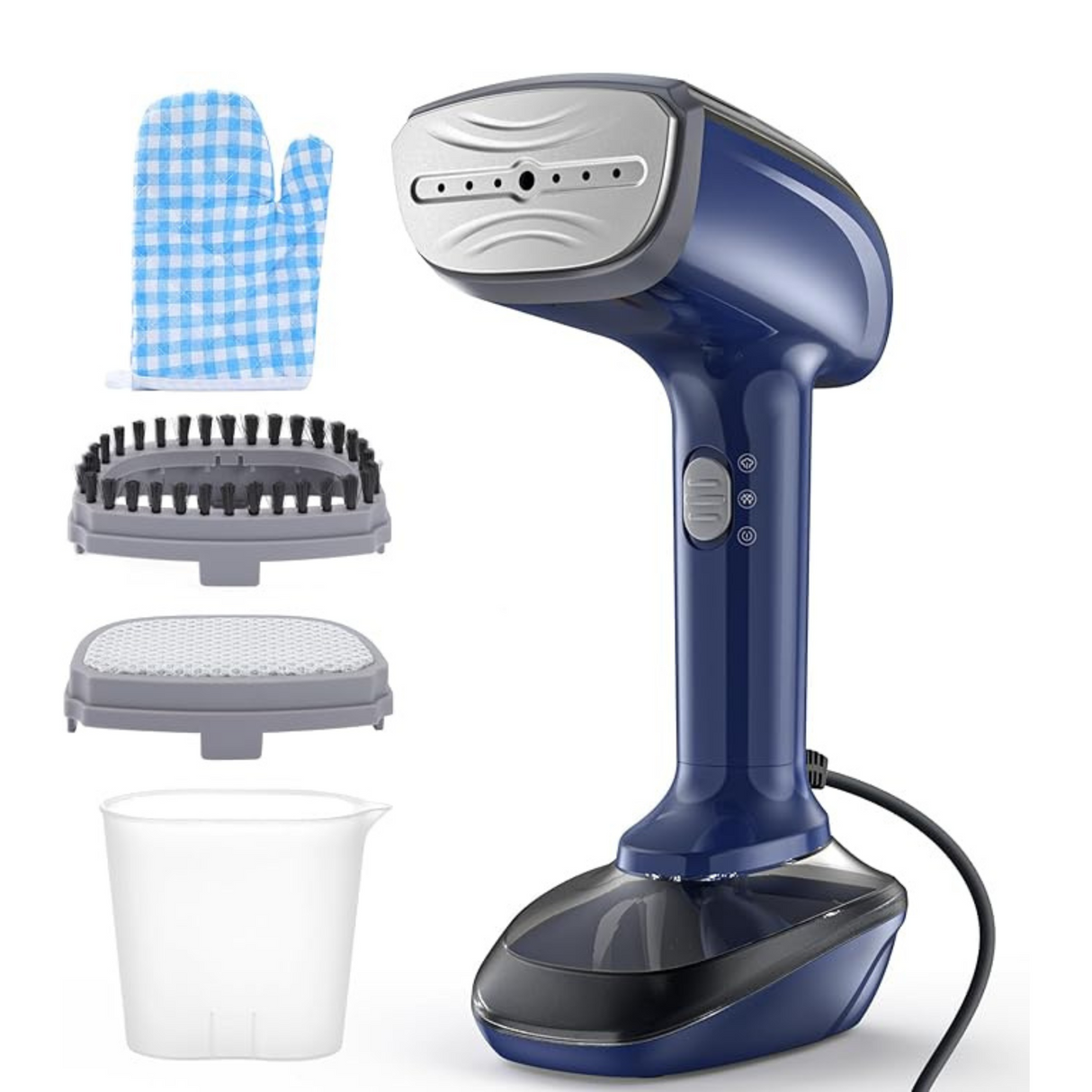 Powerful Handheld Fabric Steamer 1800W with Fast Ceramic Heat-Up Plate