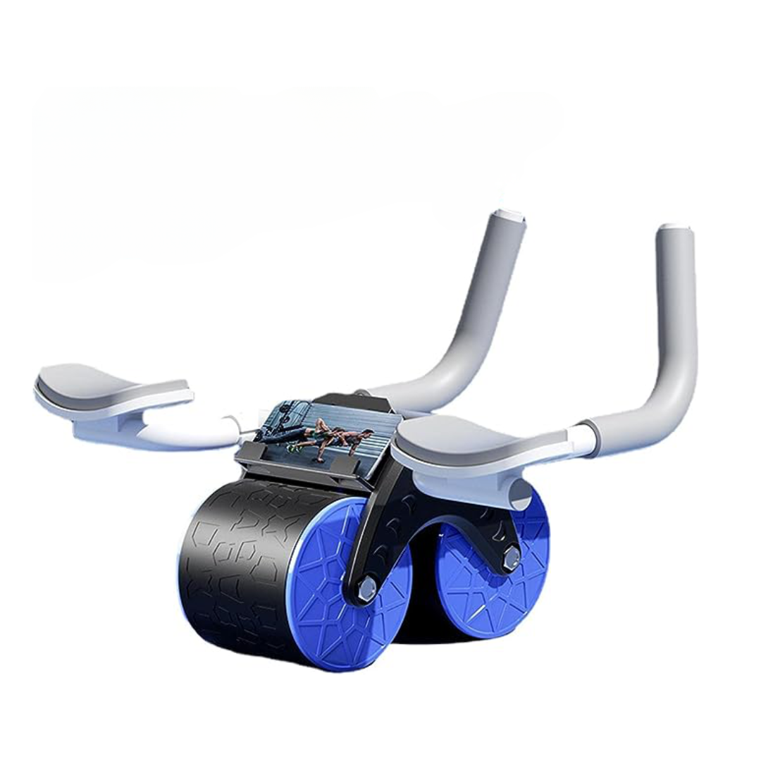 Ab Core Strength Training Wheels with Elbow Support