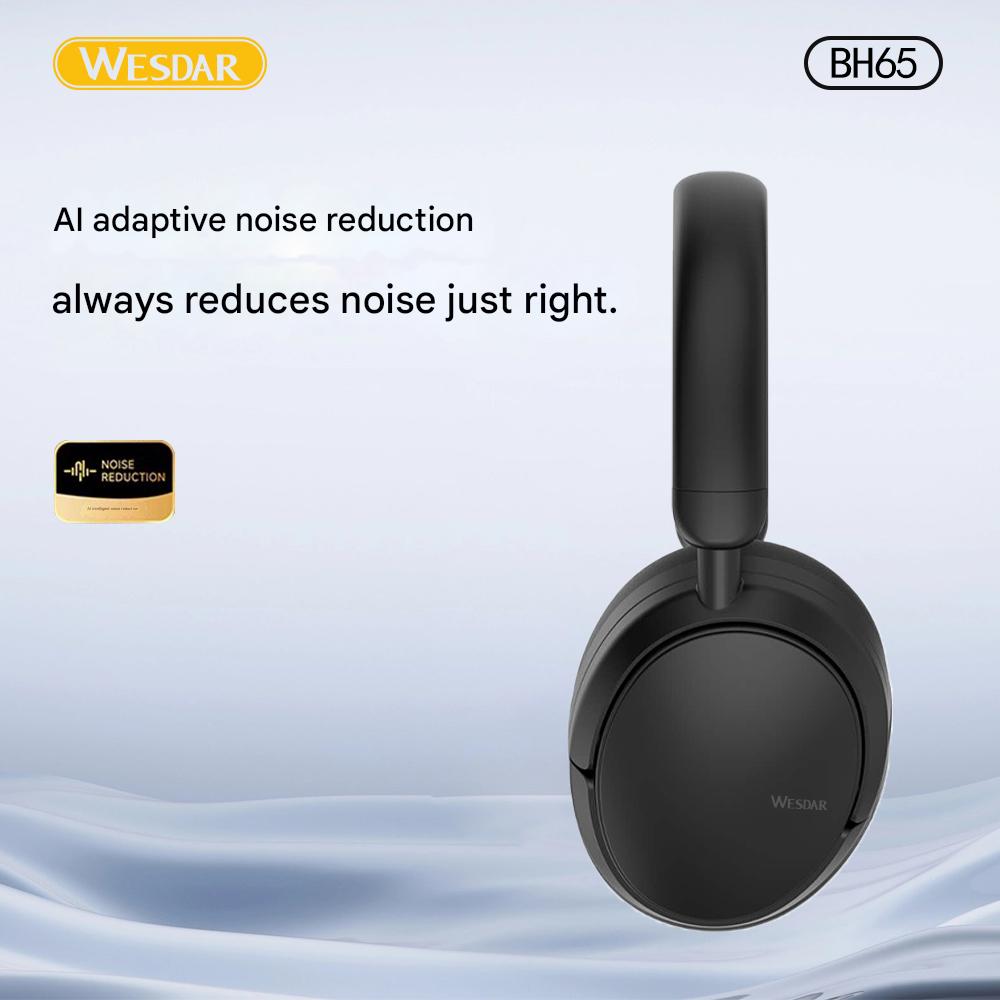 Wesdar BH65 Headphone BT5.3 Hi-Fi Sound Efects