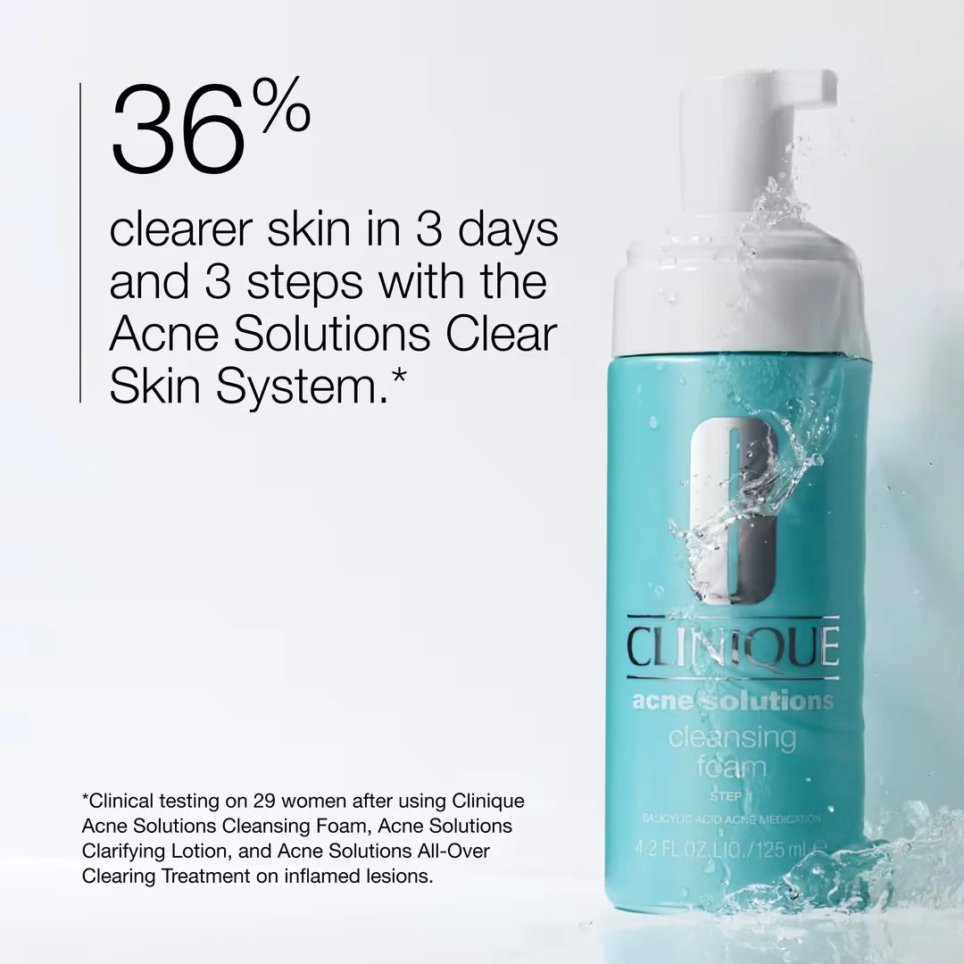 Clinique Acne Solutions Cleansing Foam Face Wash