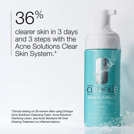 Clinique Acne Solutions Cleansing Foam Face Wash