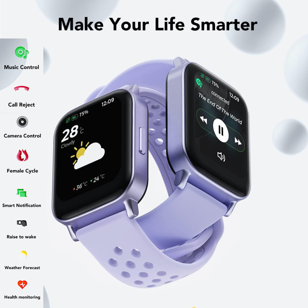 Smart Watch Fitness Tracker 5ATM Waterproof