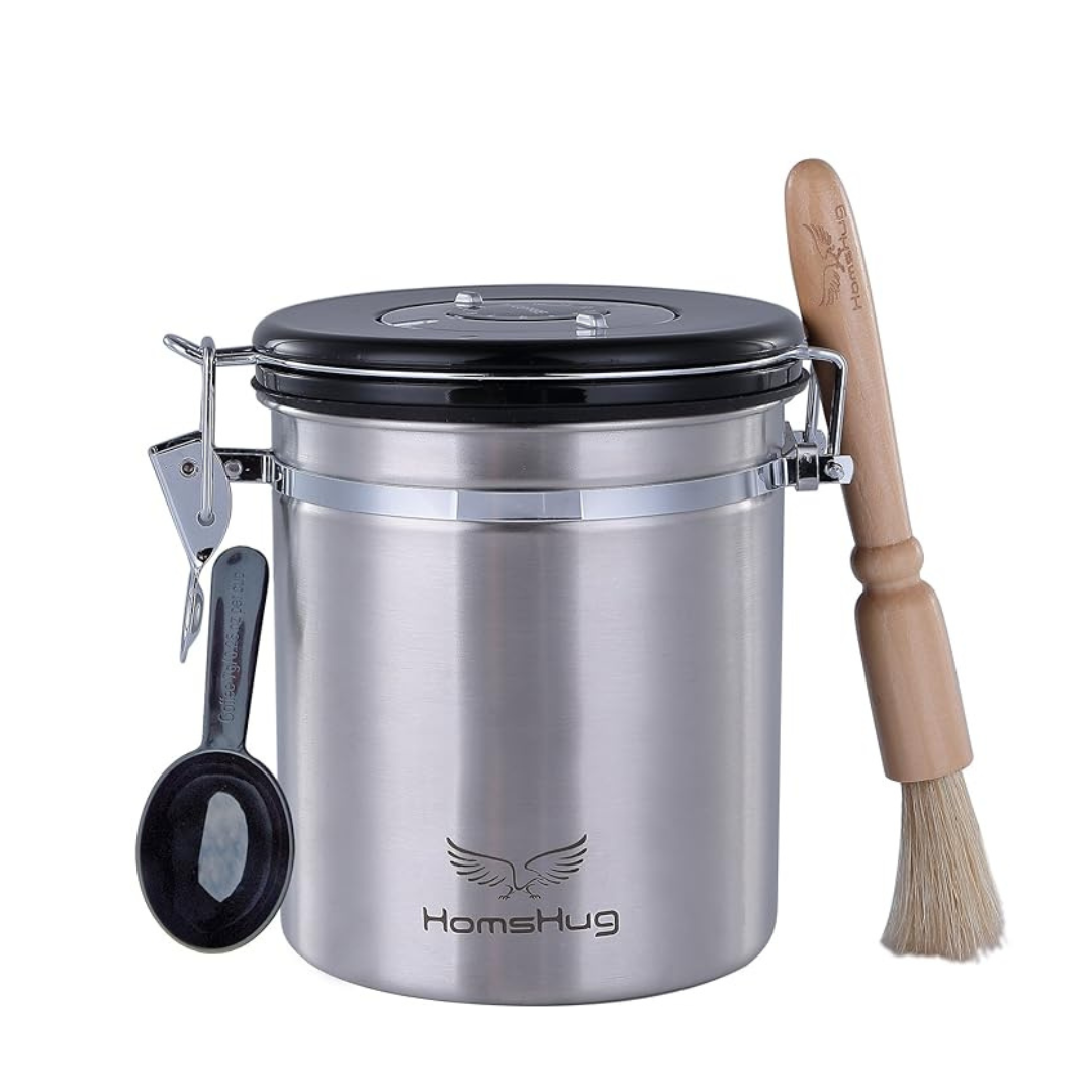 HomsHug Coffee Storage Canister Stainless Steel