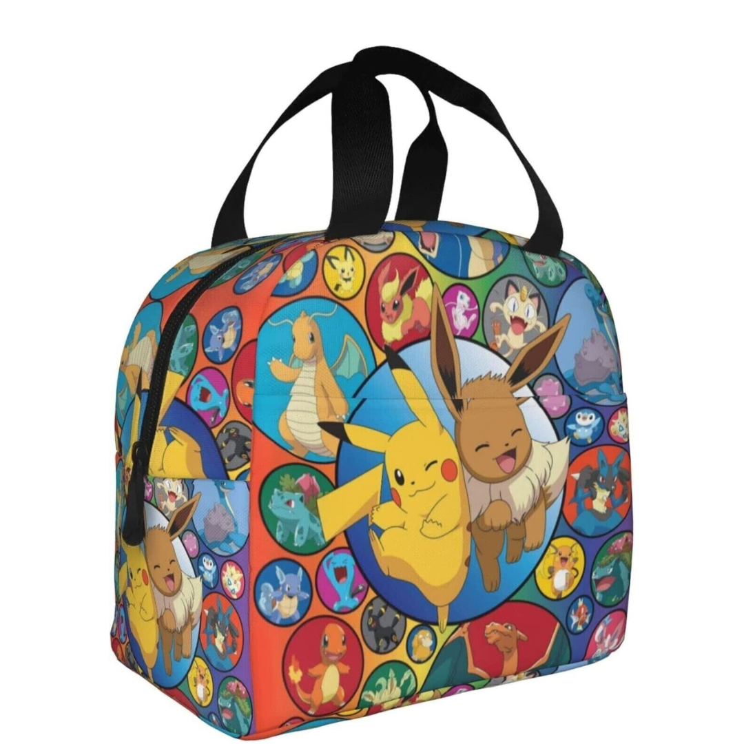 Pokemon Leakproof Reusable Insulated Lunch Tote Bag
