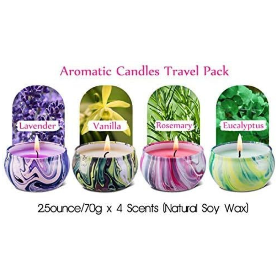 Soy Wax Aromatherapy Scented Candles Set