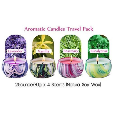 Soy Wax Aromatherapy Scented Candles Set
