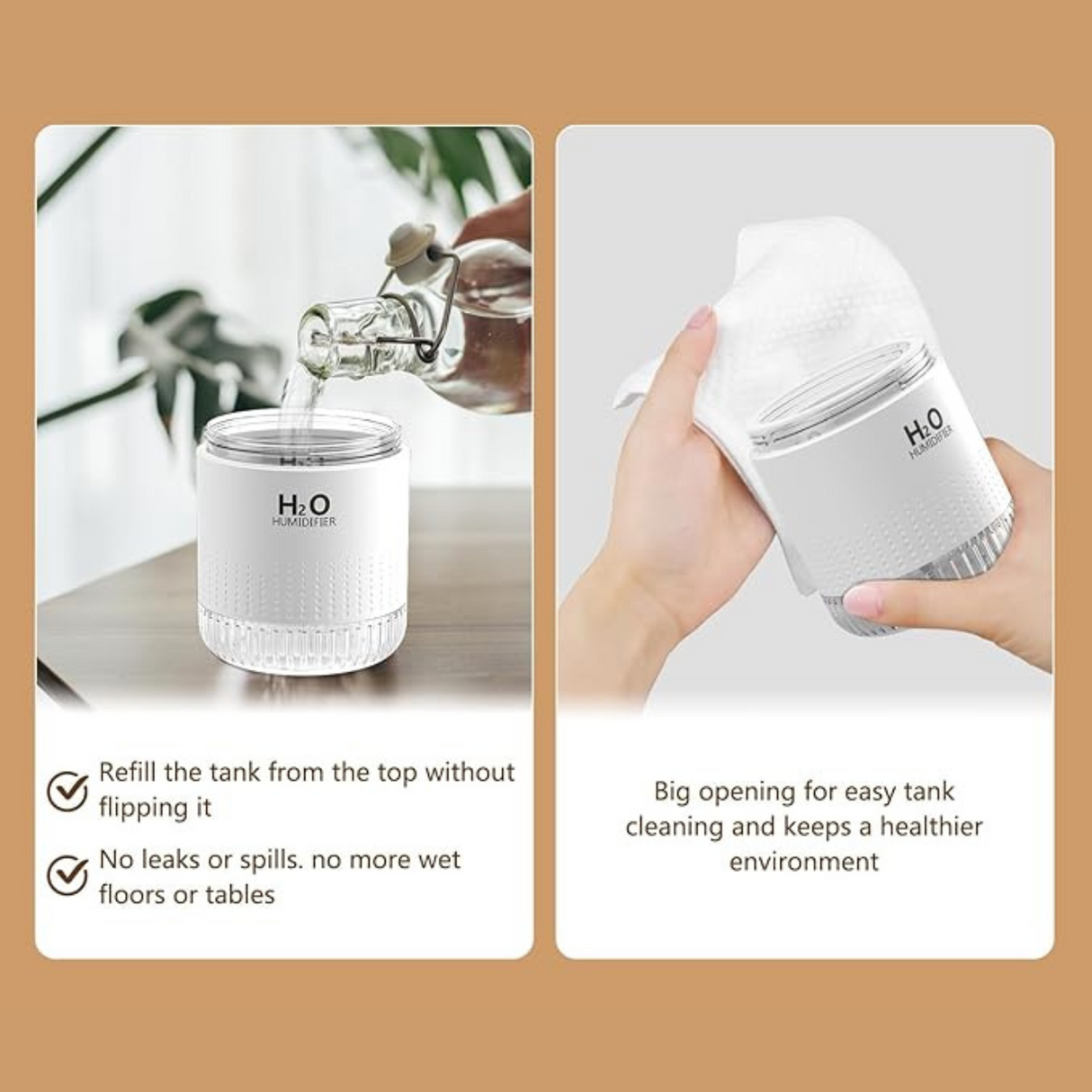 Portable Mini Humidifier 350ml
