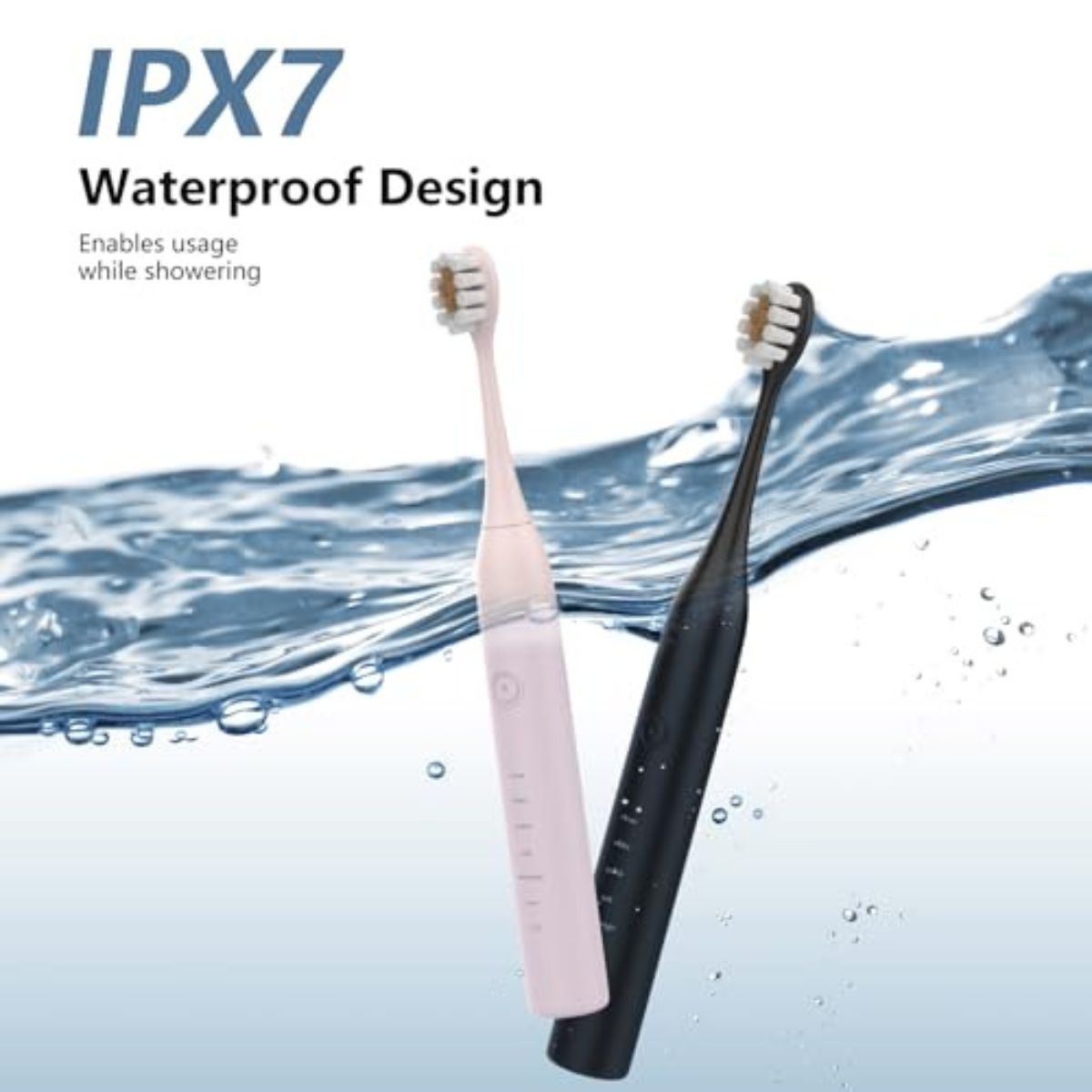 2 pack Rechargeable Sonic Electric Toothbrush