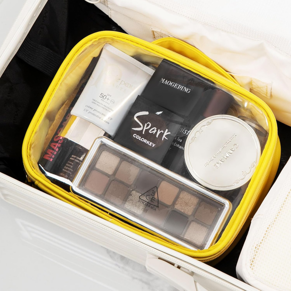 2 piece Set Hibagg TSA Approved Travel Toiletry Bag with Handle