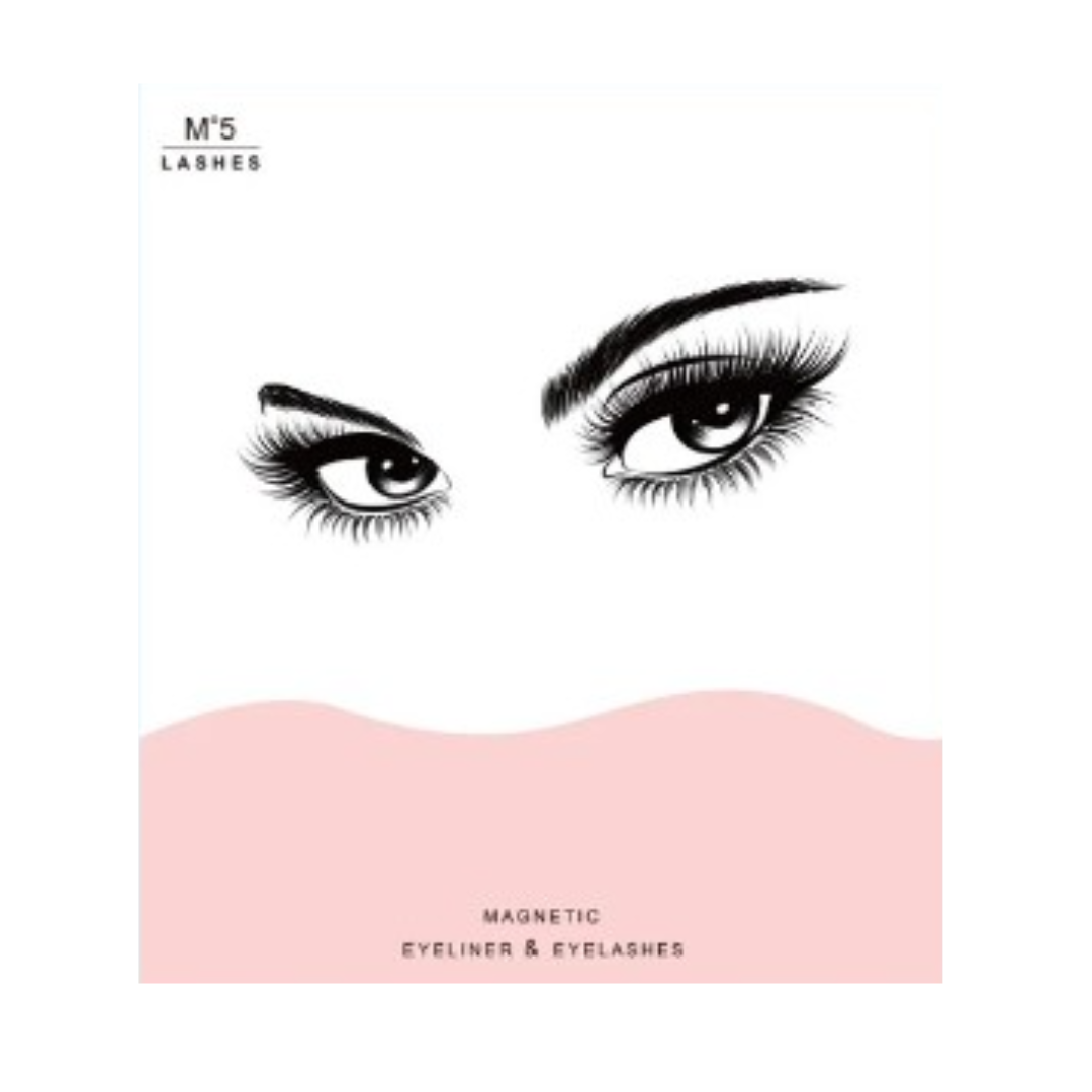 3D Mink Magnetic Lashes Eyeliner Tweezers Set