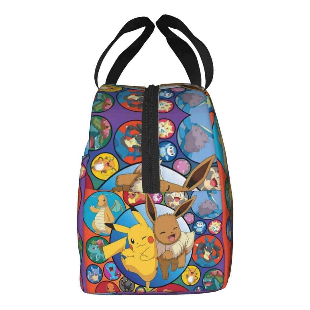 Pokemon Leakproof Reusable Insulated Lunch Tote Bag