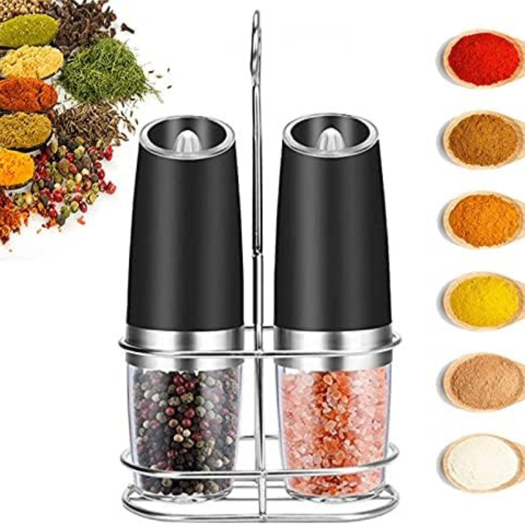 Gravity Electric Salt and Pepper Grinder