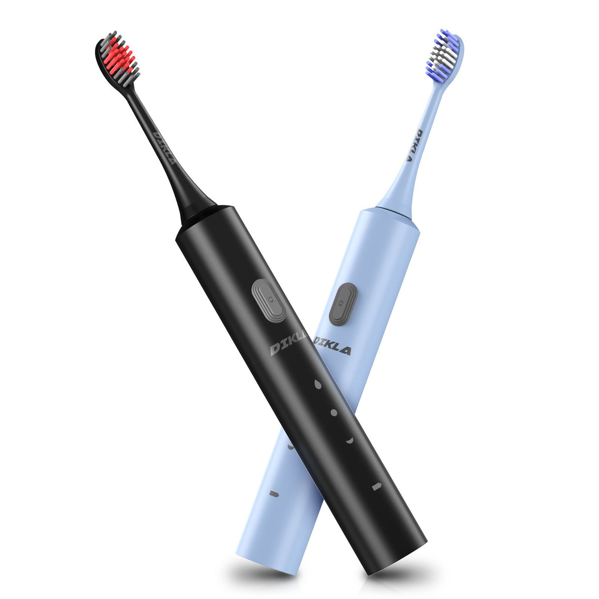 Sonic Electric Vibrating Toothbrush with Smart Timer for Adults, Black