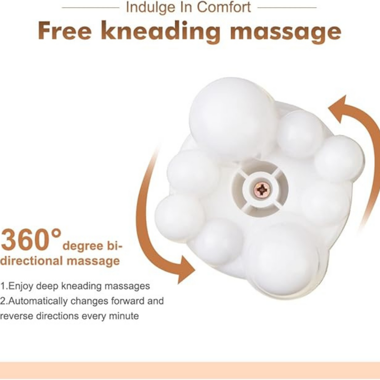 U Shape Electrical Cervical Vertebra Massager Infrared Heated 4D Kneading