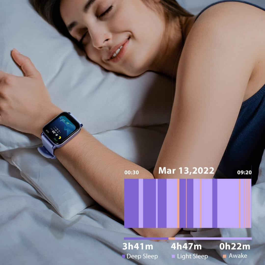 Smart Watch Fitness Tracker 5ATM Waterproof