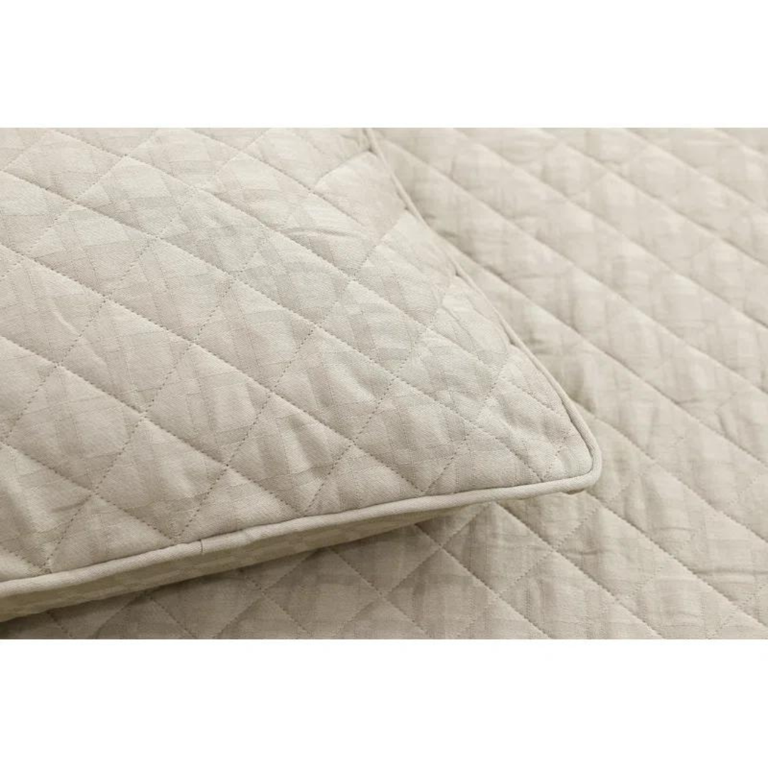 Standard Cotton Reversible Coverlet / Bedspread Set