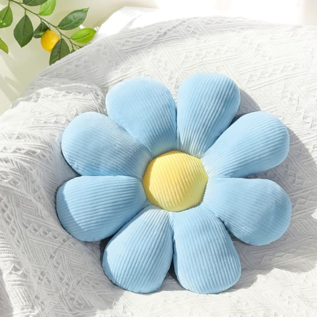 Daisy Shaped Soft Throw Pillows