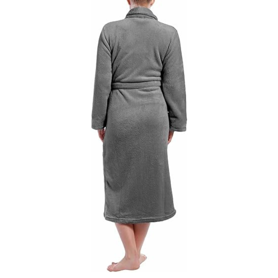 CozCot Unisex Plush Fleece Robe