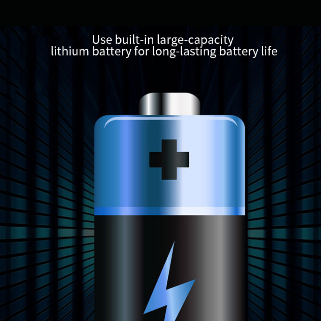 Mini Portable Dual Arc Lighter with LED Flashlight Type-C Rechargeable Transparent Body