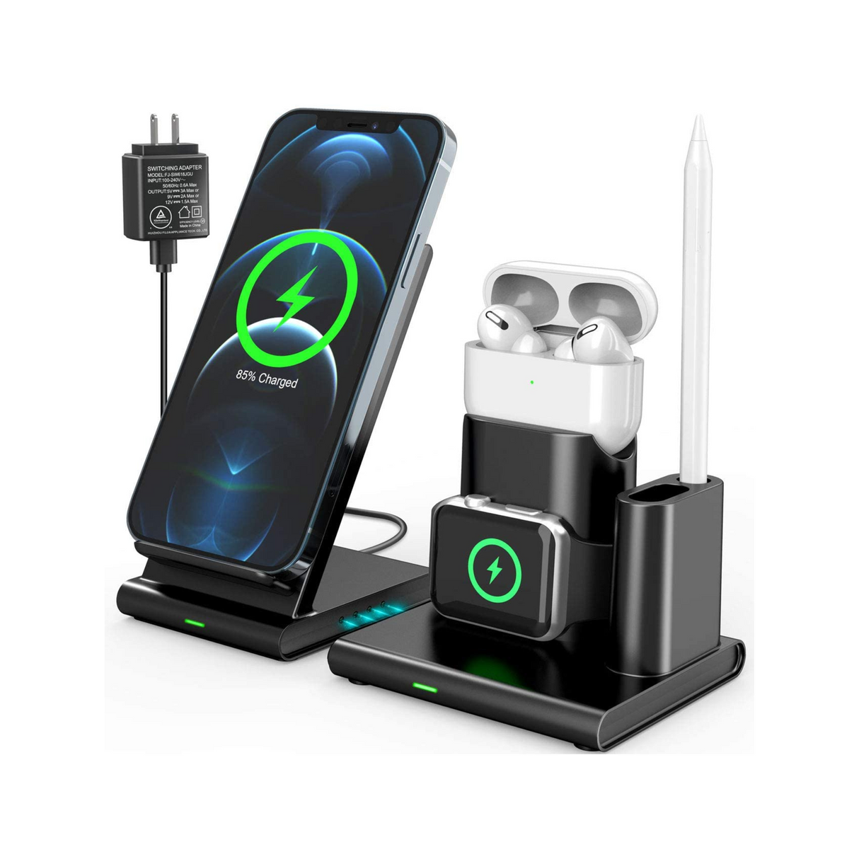 4 in 1 Wireless Charger Charging Station