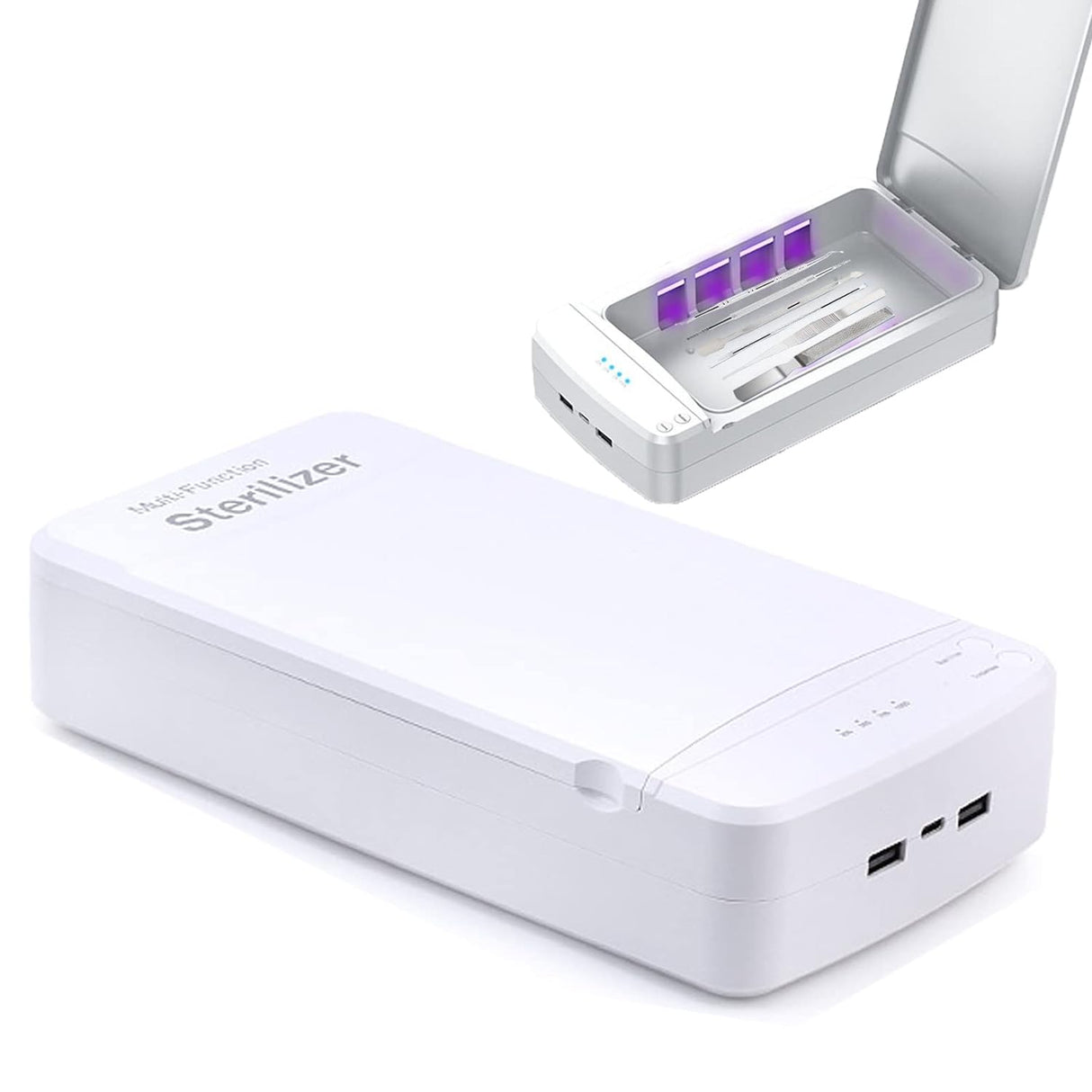 Nail Tool Sterilizer with Blue Light