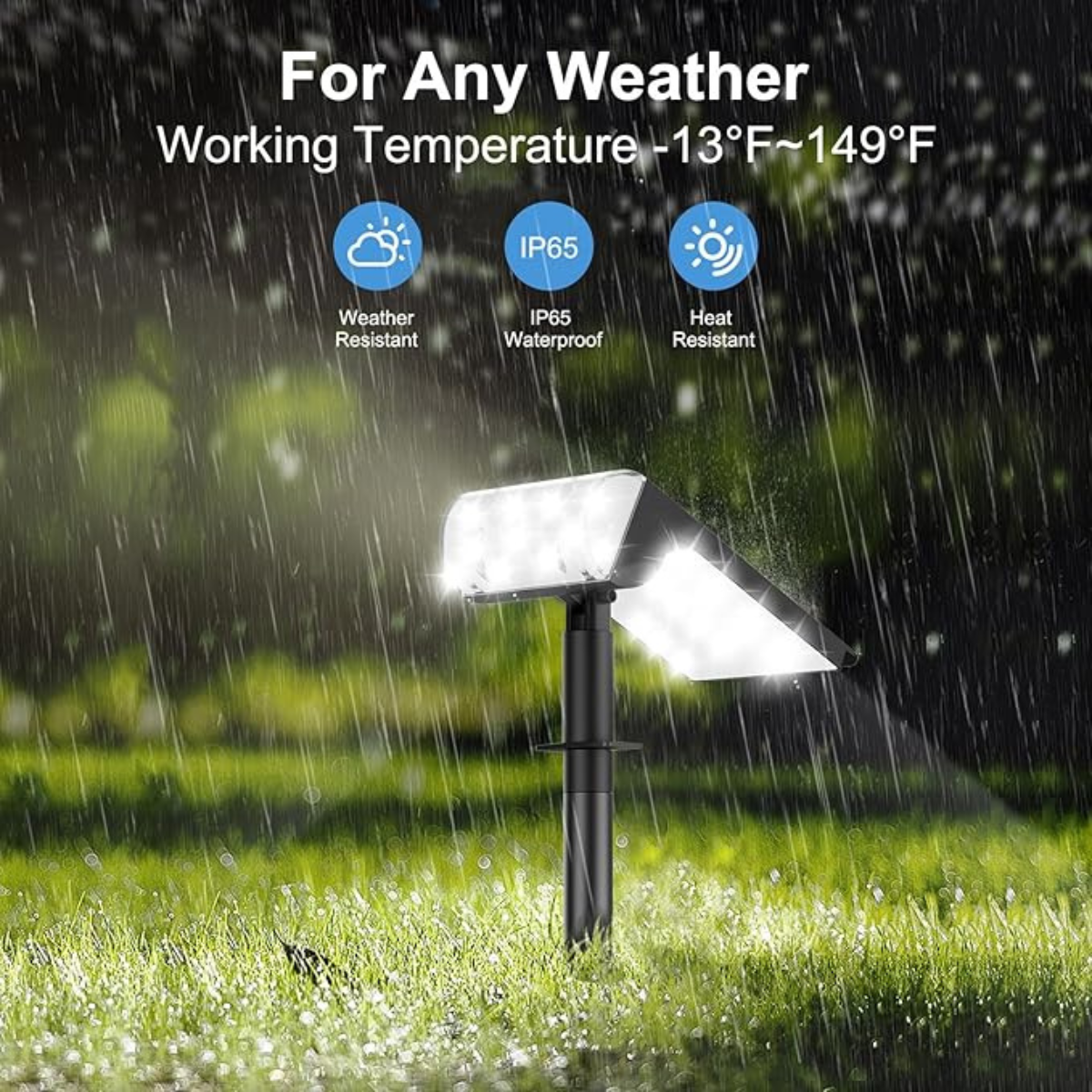 51 LED Landscape Solar Spotlight