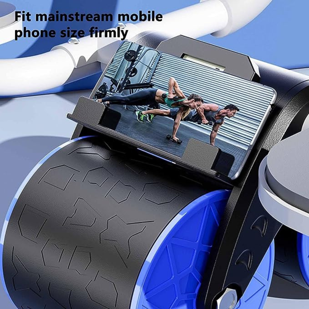 Ab Core Strength Training Wheels with Elbow Support
