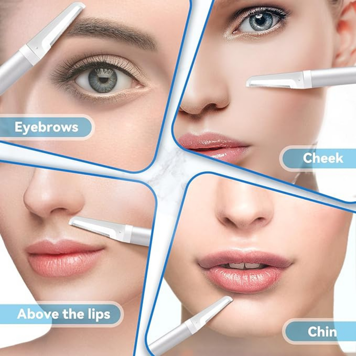 Dermaplaning Tool for Women Face and Eyebrow Razors