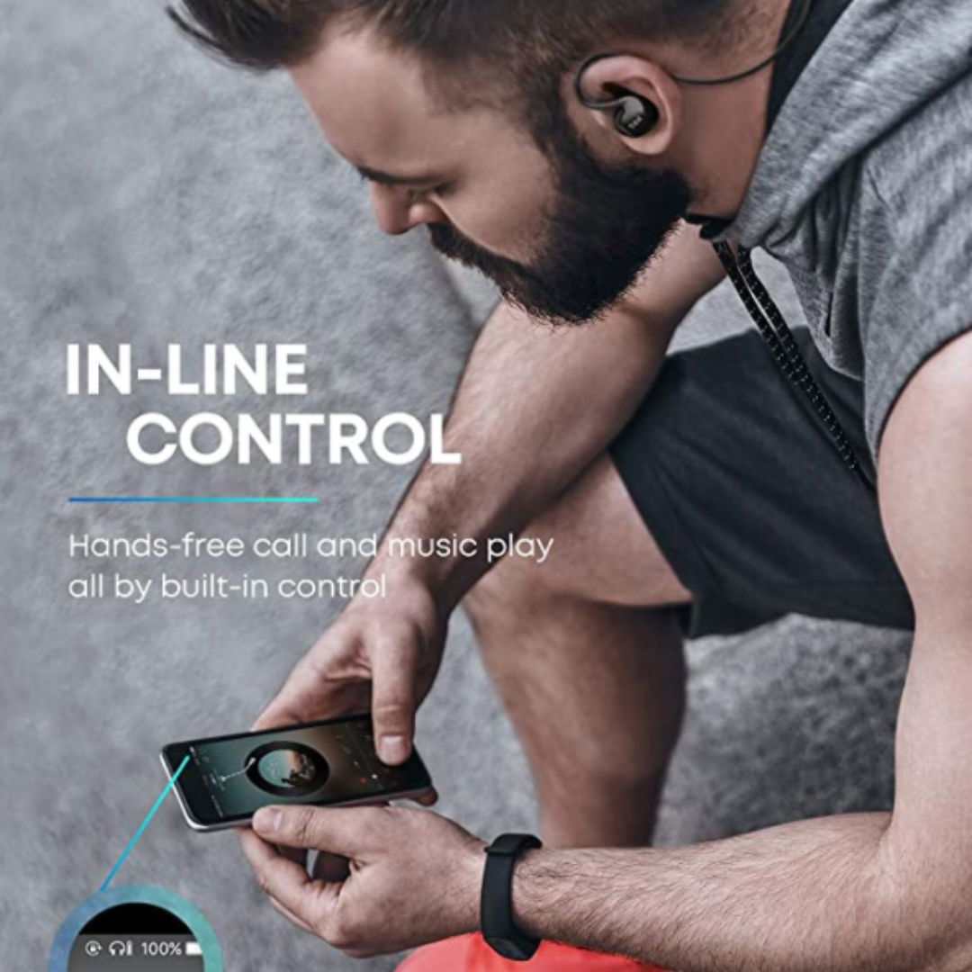 Tribit XSport Fly Wireless Earphones with Built-in Mic