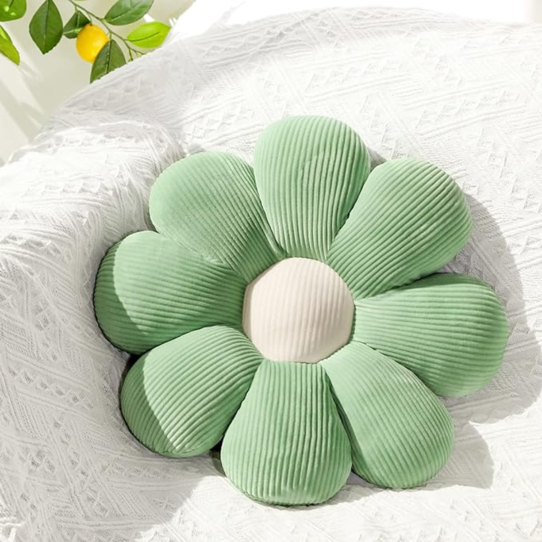 Daisy Shaped Soft Throw Pillows