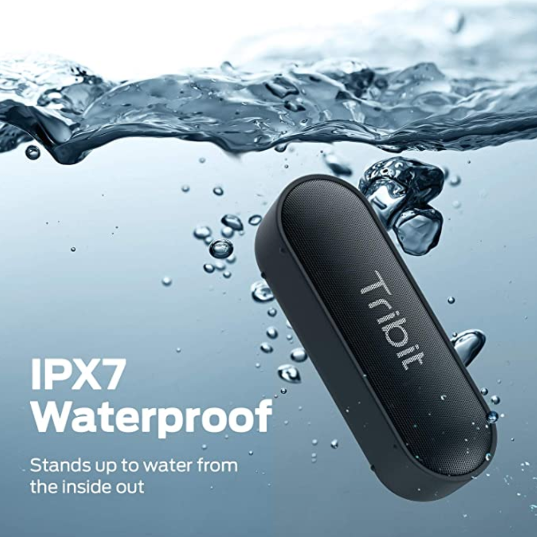 Tribit XSound Bluetooth Go Speaker with 16W Loud Sound & Deeper Bass