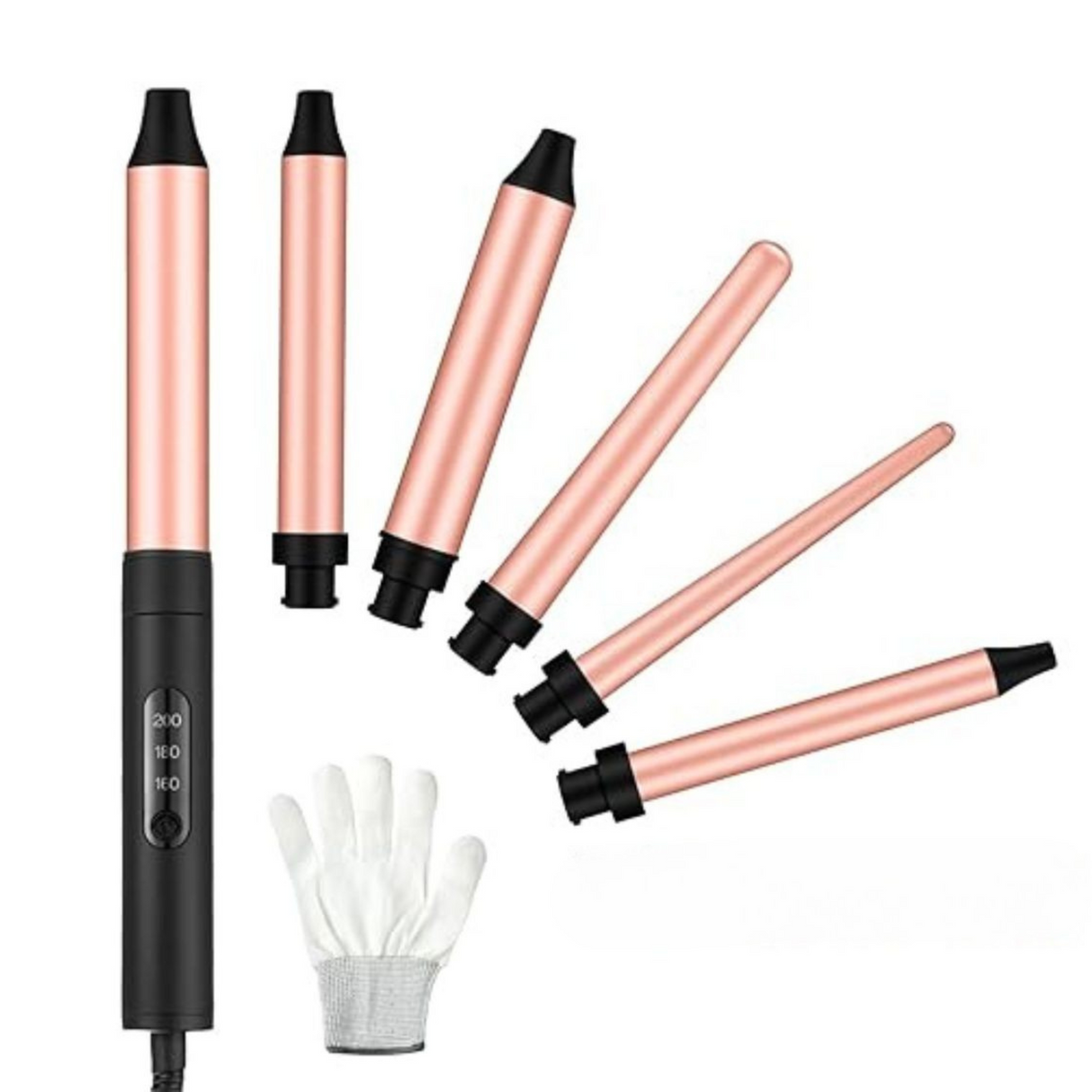 5 in 1 Fast Heating Curling Iron Set