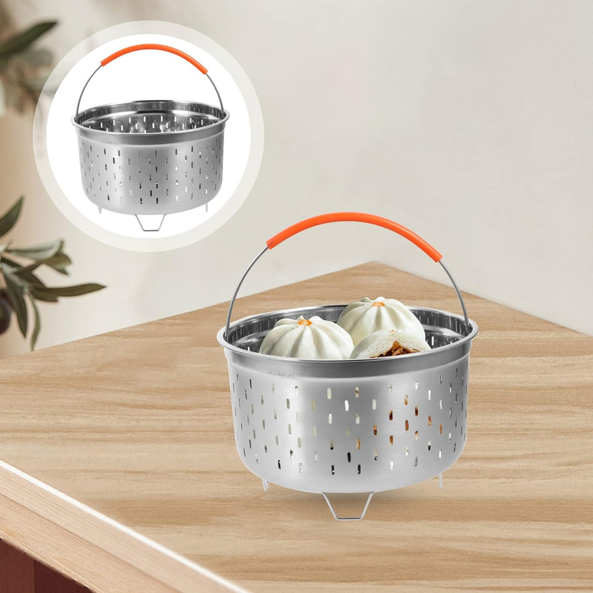 Stainless Steel Rice Steamer Tamale Steamer Pot Instapot 6
