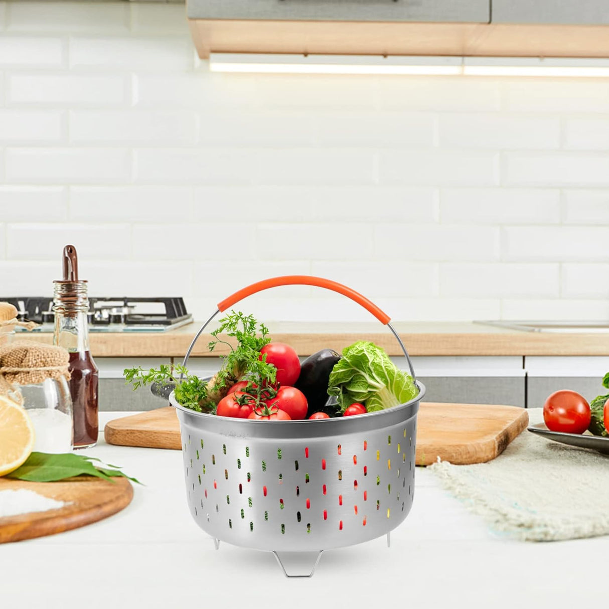 Stainless Steel Rice Steamer Tamale Steamer Pot Instapot 6