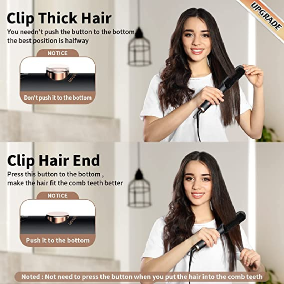 LassRoka Negative Ion Hair Straightener Comb