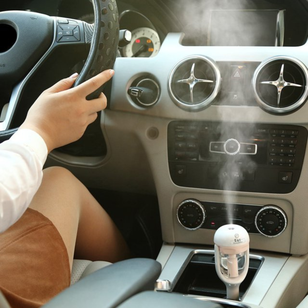 Mini Car Charger Port Air Humidifier Travel Portable Ultrasonic Aroma Mist Humidifiers