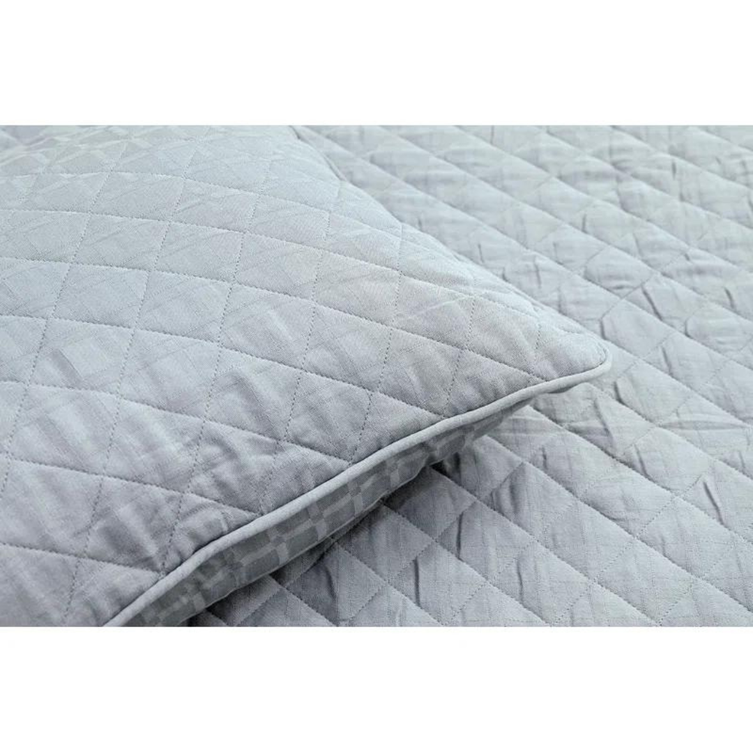 Standard Cotton Reversible Coverlet / Bedspread Set