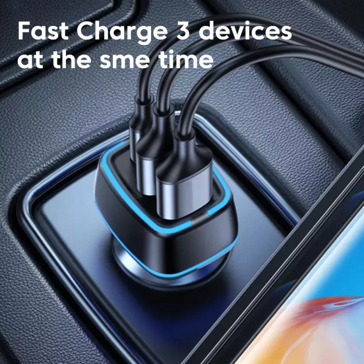 Fast Charging 30W & 60W USB Type-C Car Charger