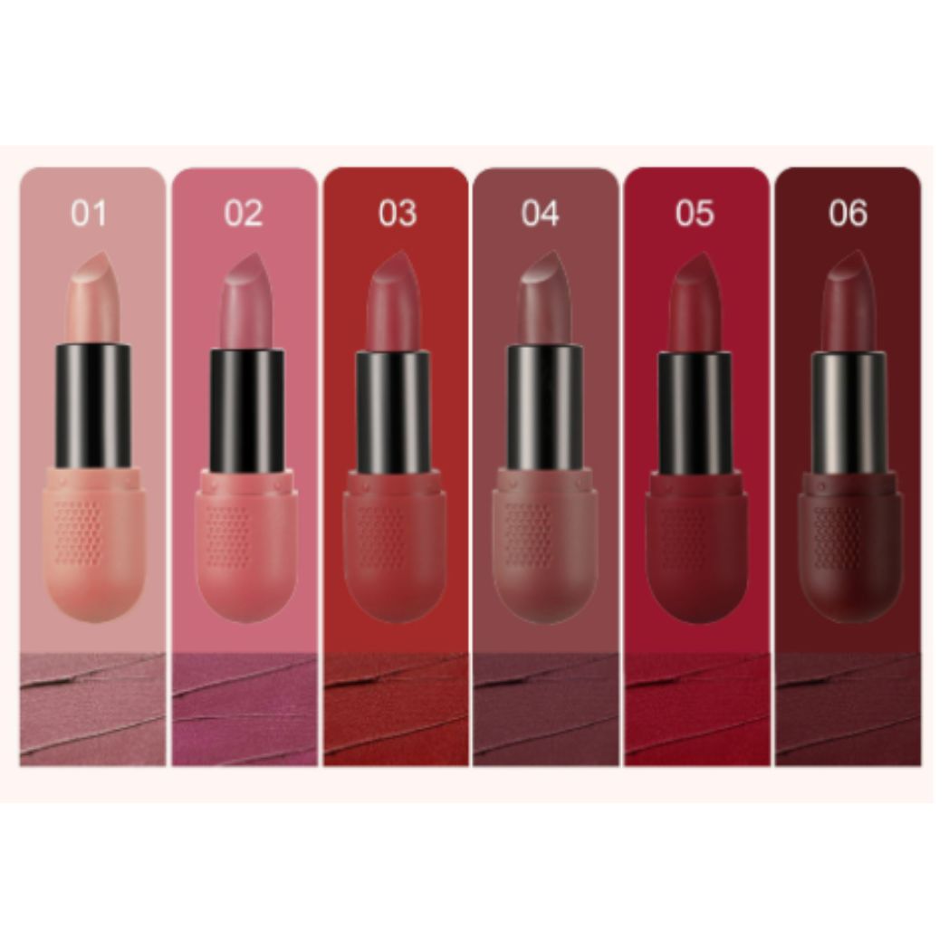 6 piece Mousse Matte Lipstick Set