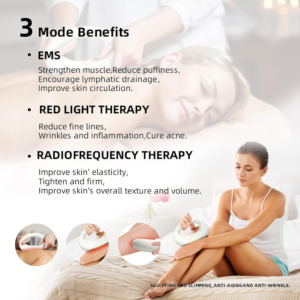 MEIQIER Fat Iron 4 in 1 Body Machine Multifunctional Beauty Salon Machine