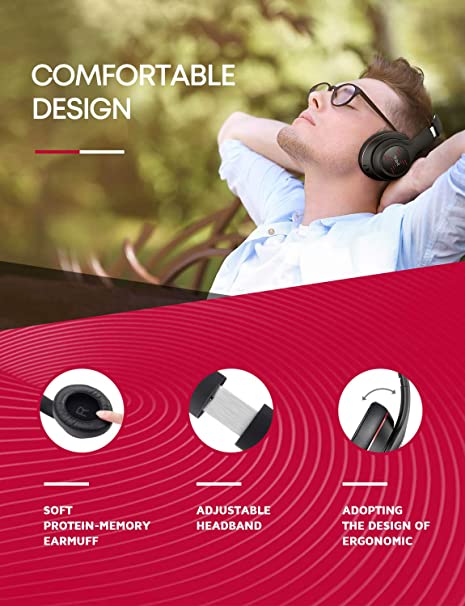 Tribit XFree Tune Wireless Headphones New