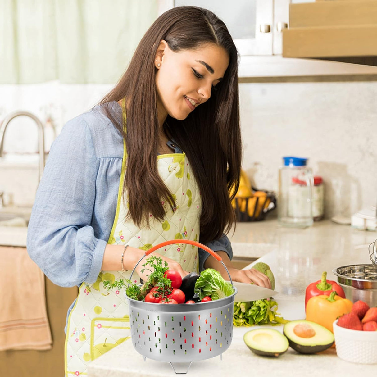 Stainless Steel Rice Steamer Tamale Steamer Pot Instapot 6