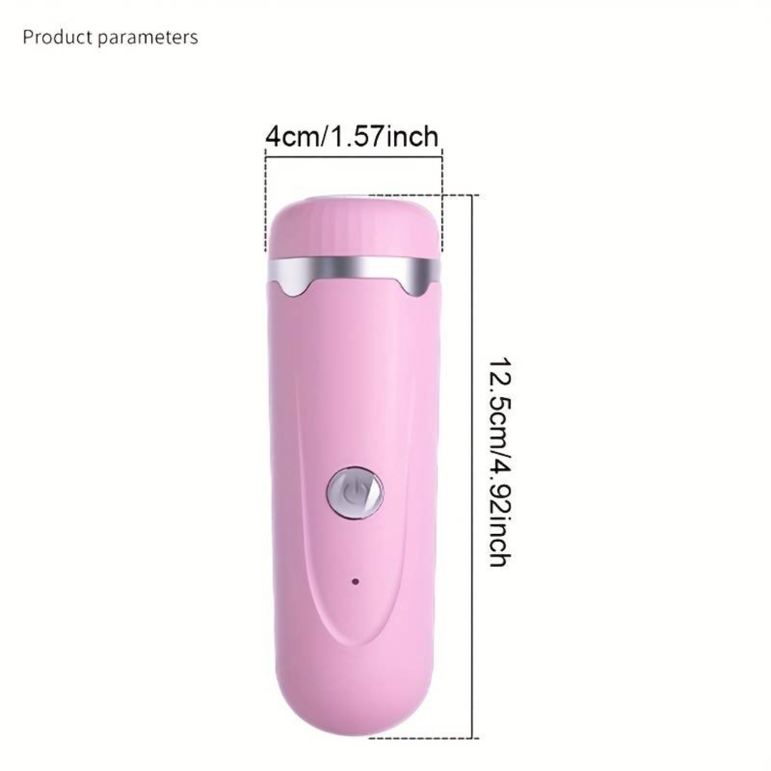 Wireless Potable Electric Foot File Callus Remover with 3 Grinding Heads