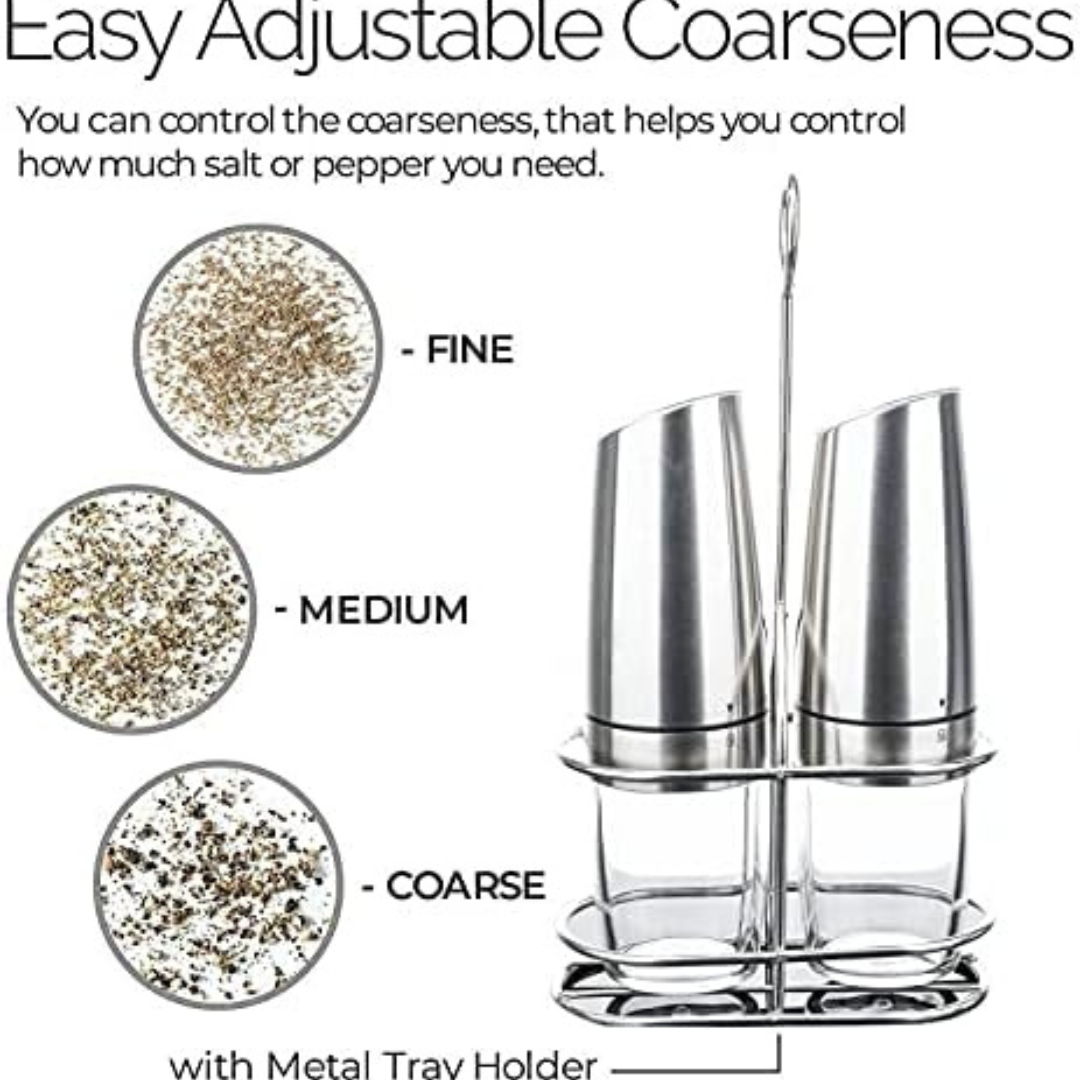 Gravity Electric Salt and Pepper Grinder