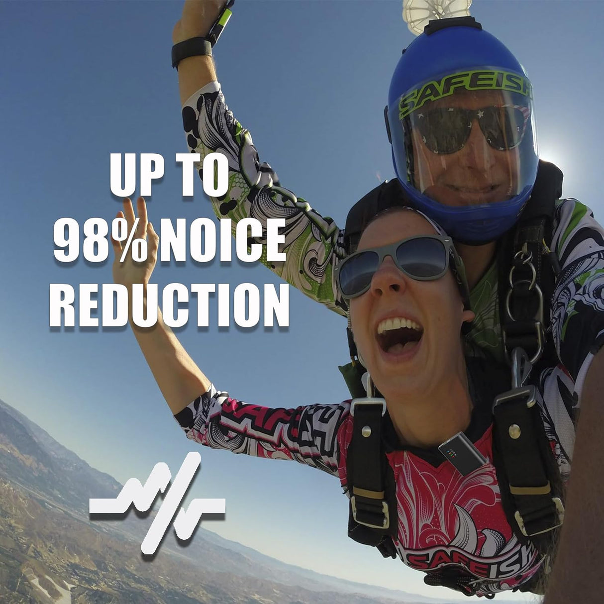 2-Pack Wireless Lavalier Bluetooth Microphones